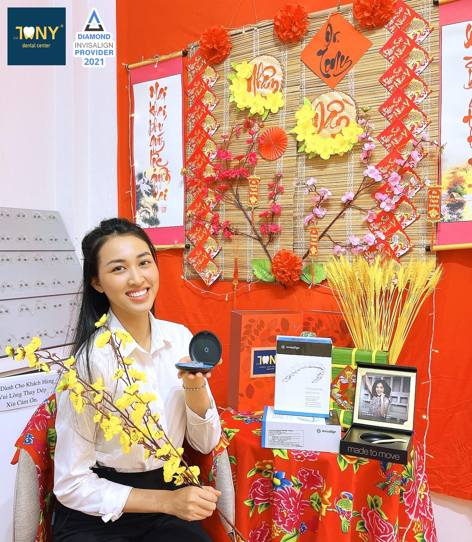 Một góc nho nhỏ đậm hồn Tết Việt tại Dr Tony Dental - Mời bạn đến chơi và Scan răng 3D miễn phí