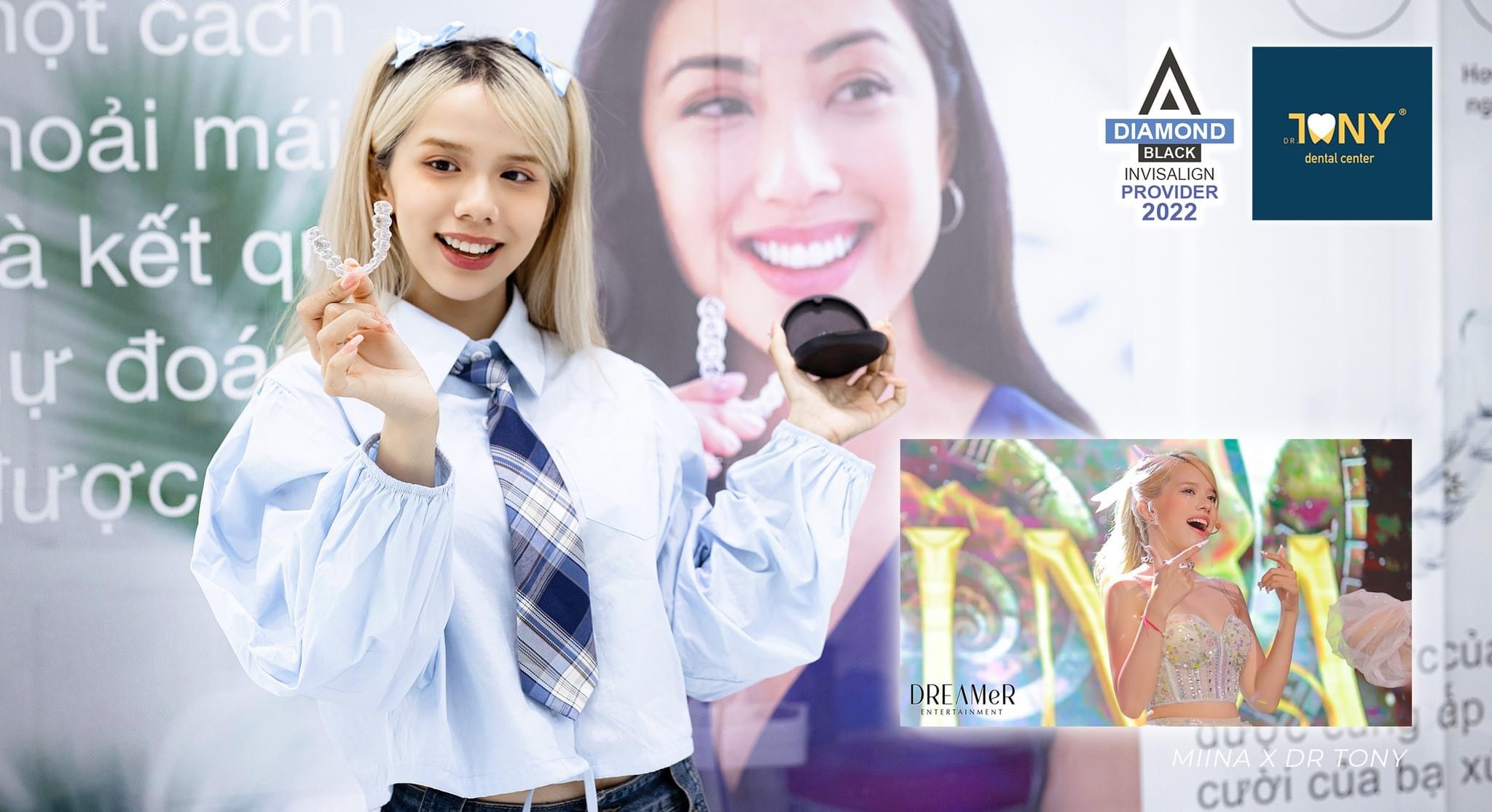 [TONY NEWS] Vào lúc 11:11 hôm nay tại Dr Tony Dental, chủ nhân bản hit "11 giờ 11 phút”, ca sĩ Miina... đã gia nhập biệt đội nụ cười của Bs Ân và trở thành đồng niềng INVISALIGN với bạn. Giọng há